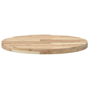 vidaXL Table Top Round Ø70x4 cm Solid Wood Acacia