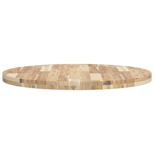 vidaXL Table Top Round Ø80x4 cm Solid Wood Acacia