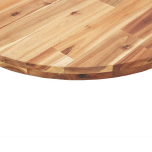 vidaXL Table Top Round Ø60x2 cm Solid Wood Acacia