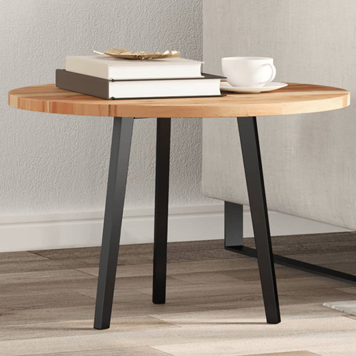 vidaXL Table Top Round Ø60x2 cm Solid Wood Acacia