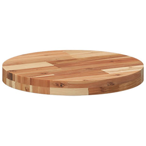 vidaXL Table Top Round Ø40x4 cm Solid Wood Acacia