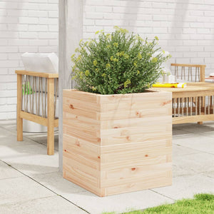 vidaXL Garden Planter 40x40x46 cm Solid Wood Pine