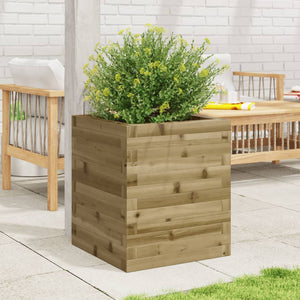 vidaXL Garden Planter 40x40x46 cm Impregnated Wood Pine