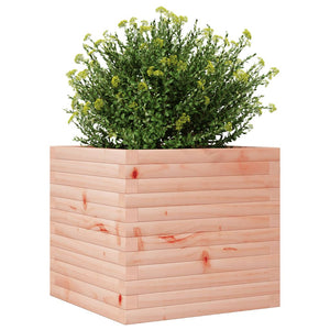 vidaXL Garden Planter 50x50x46 cm Solid Wood Douglas