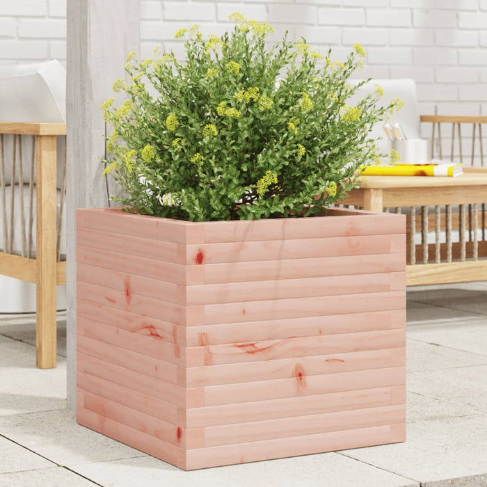 vidaXL Garden Planter 50x50x46 cm Solid Wood Douglas