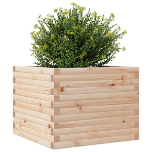 vidaXL Garden Planter 60x60x46 cm Solid Wood Pine