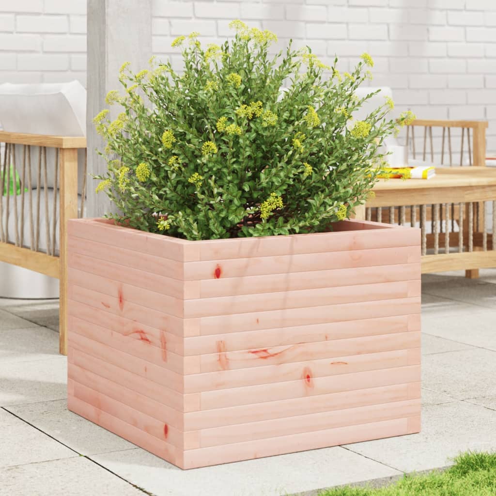 vidaXL Garden Planter 60x60x46 cm Solid Wood Douglas