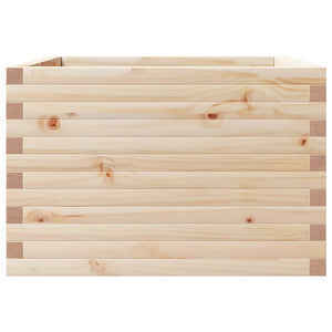 vidaXL Garden Planter 70x70x46 cm Solid Wood Pine