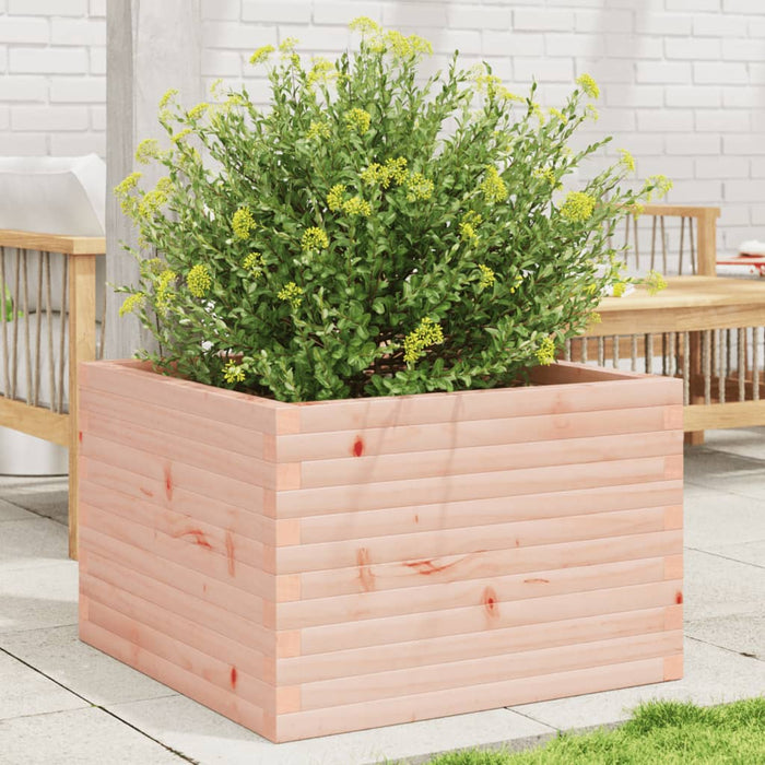 vidaXL Garden Planter 70x70x46 cm Solid Wood Douglas