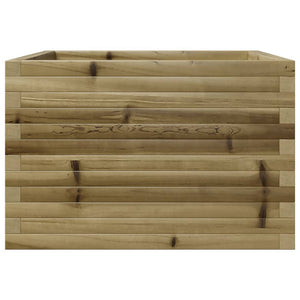 vidaXL Garden Planter 70x70x46 cm Impregnated Wood Pine