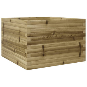 vidaXL Garden Planter 70x70x46 cm Impregnated Wood Pine