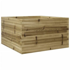 vidaXL Garden Planter 80x80x46 cm Impregnated Wood Pine