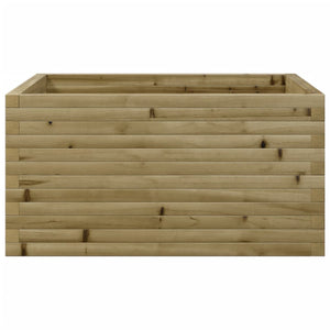 vidaXL Garden Planter 90x90x46 cm Impregnated Wood Pine