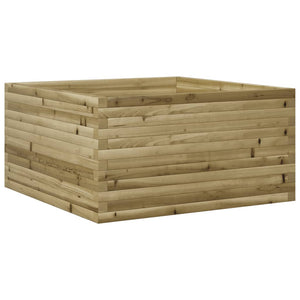 vidaXL Garden Planter 90x90x46 cm Impregnated Wood Pine