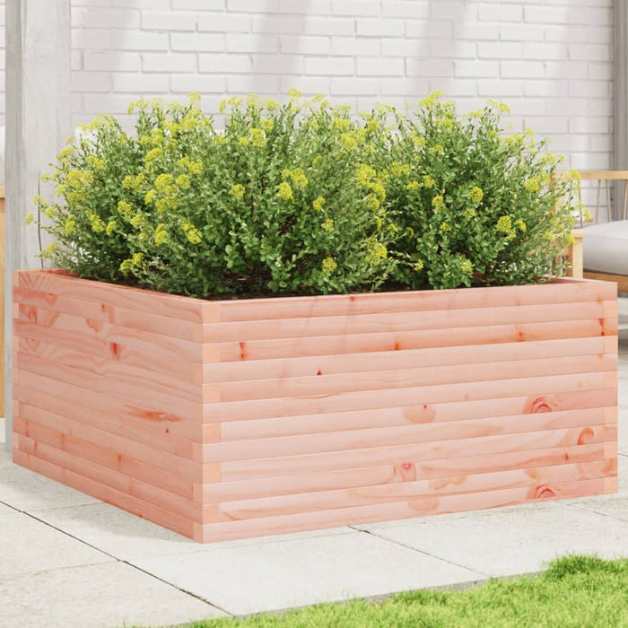 vidaXL Garden Planter 100x100x46 cm Solid Wood Douglas