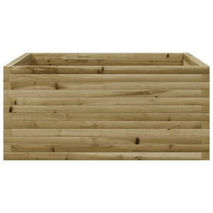 vidaXL Garden Planter 100x100x46 cm Impregnated Wood Pine