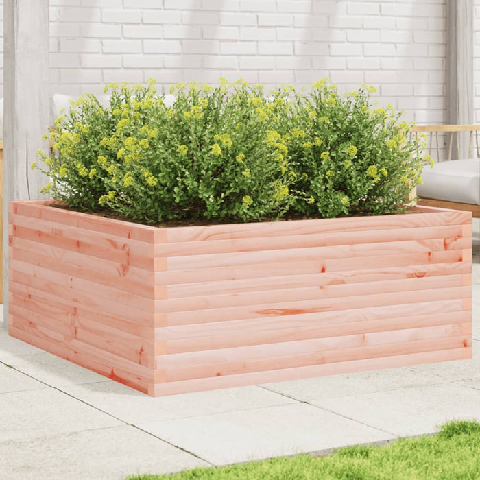 vidaXL Garden Planter 110x110x46 cm Solid Wood Douglas