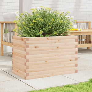 vidaXL Garden Planter 70x40x46 cm Solid Wood Pine