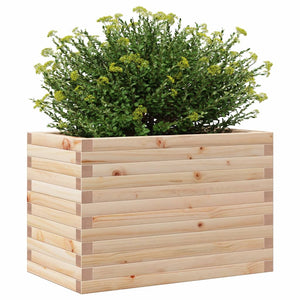 vidaXL Garden Planter 70x40x46 cm Solid Wood Pine