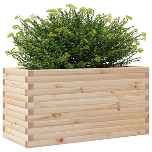 vidaXL Garden Planter 90x40x46 cm Solid Wood Pine