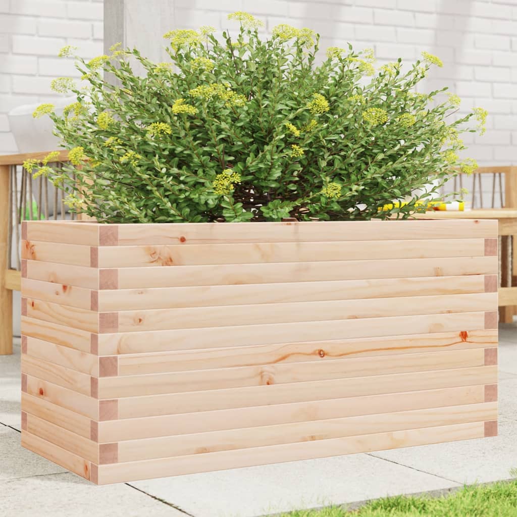 vidaXL Garden Planter 90x40x46 cm Solid Wood Pine