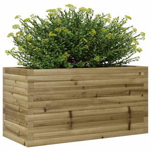 vidaXL Garden Planter 90x40x46 cm Impregnated Wood Pine