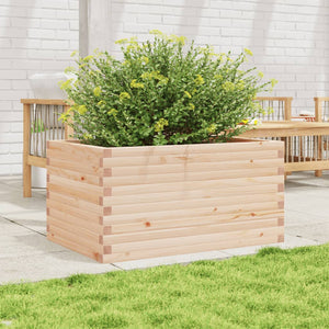 vidaXL Garden Planter 90x60x46 cm Solid Wood Pine