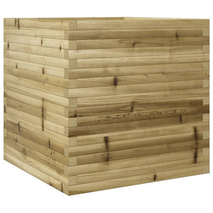 vidaXL Garden Planter 70x70x68.5 cm Impregnated Wood Pine