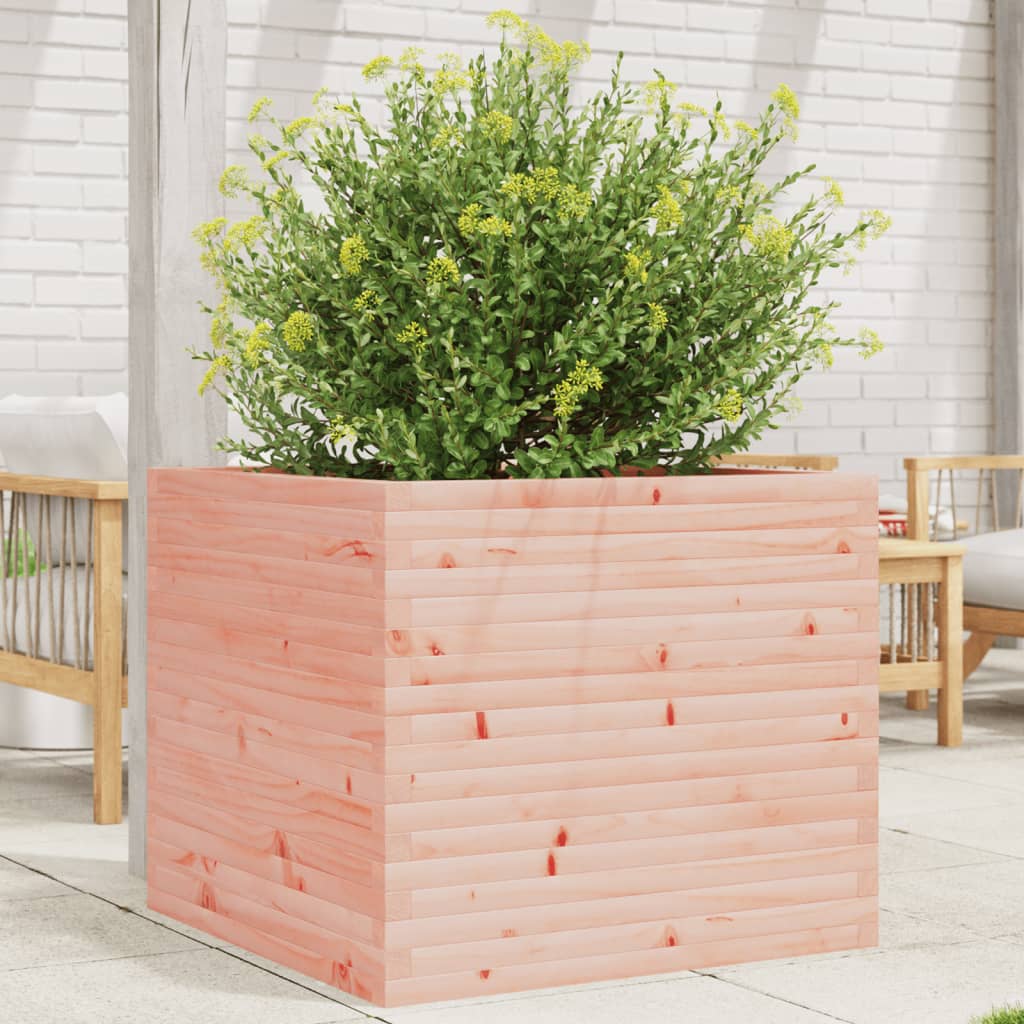 vidaXL Garden Planter 80x80x68.5 cm Solid Wood Douglas