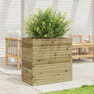 vidaXL Garden Planter 70x40x68.5 cm Impregnated Wood Pine