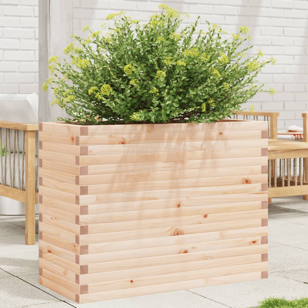 vidaXL Garden Planter 90x40x68.5 cm Solid Wood Pine