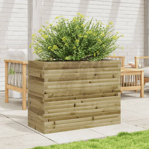 vidaXL Garden Planter 90x40x68.5 cm Impregnated Wood Pine