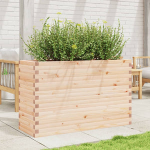 vidaXL Garden Planter 110x40x68.5 cm Solid Wood Pine