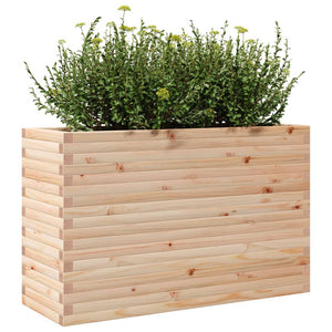 vidaXL Garden Planter 110x40x68.5 cm Solid Wood Pine