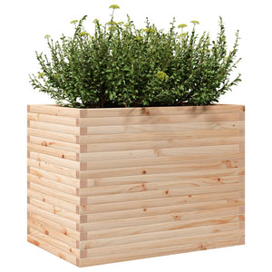 vidaXL Garden Planter 90x60x68.5 cm Solid Wood Pine