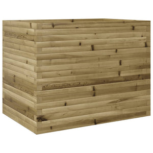 vidaXL Garden Planter 90x60x68.5 cm Impregnated Wood Pine