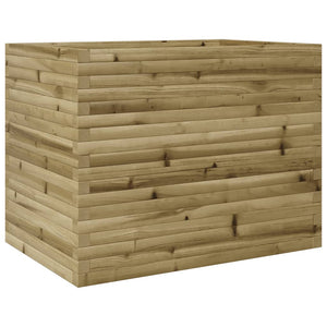 vidaXL Garden Planter 90x60x68.5 cm Impregnated Wood Pine