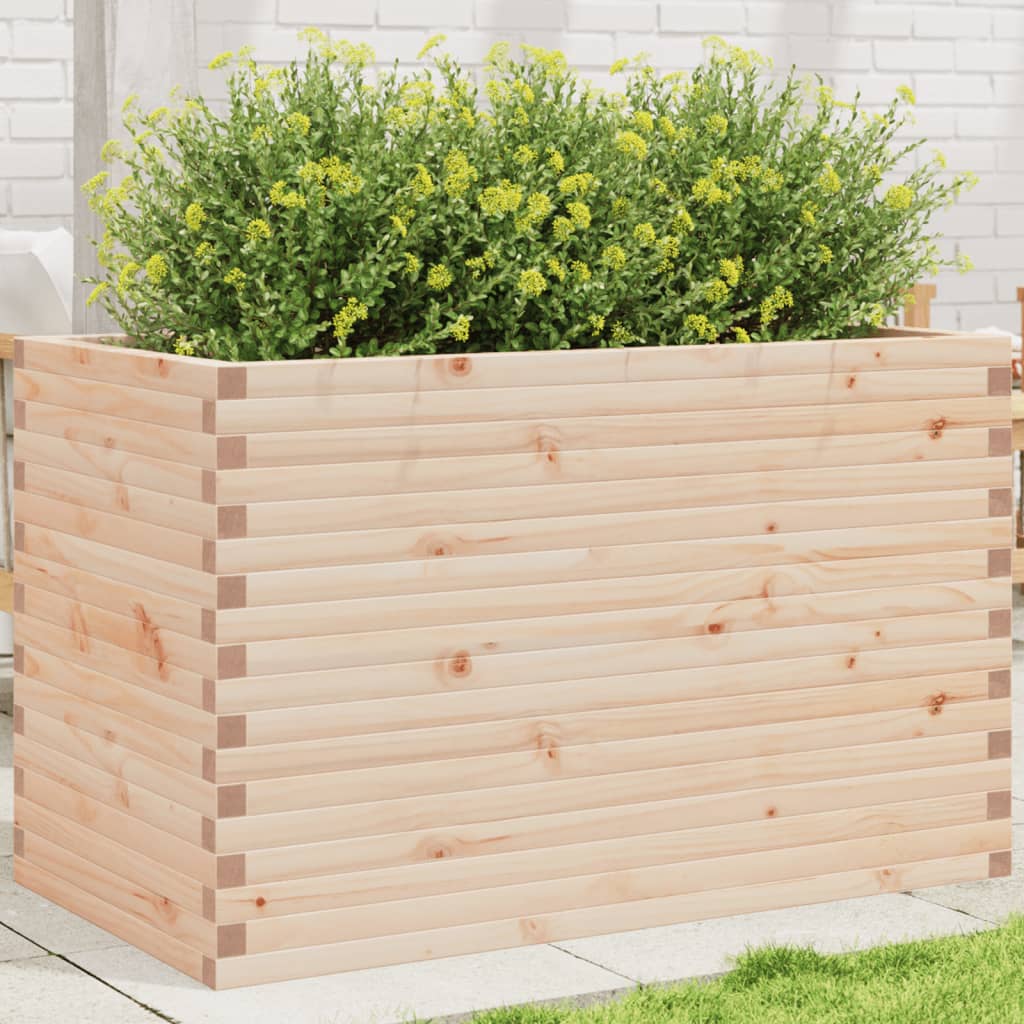 vidaXL Garden Planter 110x60x68.5 cm Solid Wood Pine