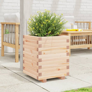 vidaXL Garden Planter 40x40x49.5 cm Solid Wood Pine