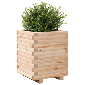 vidaXL Garden Planter 40x40x49.5 cm Solid Wood Pine