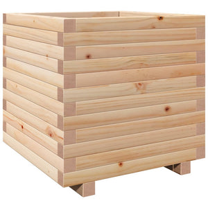 vidaXL Garden Planter 50x50x49.5 cm Solid Wood Pine