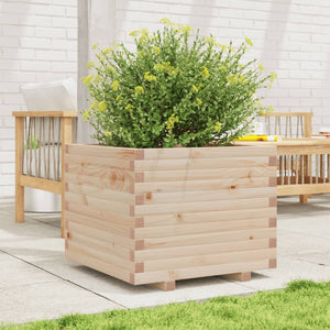 vidaXL Garden Planter 60x60x49.5 cm Solid Wood Pine