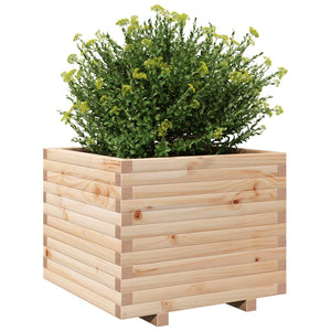 vidaXL Garden Planter 60x60x49.5 cm Solid Wood Pine