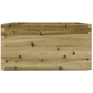 vidaXL Garden Planter 90x90x49.5 cm Impregnated Wood Pine