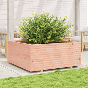 vidaXL Garden Planter 110x110x49.5 cm Solid Wood Douglas