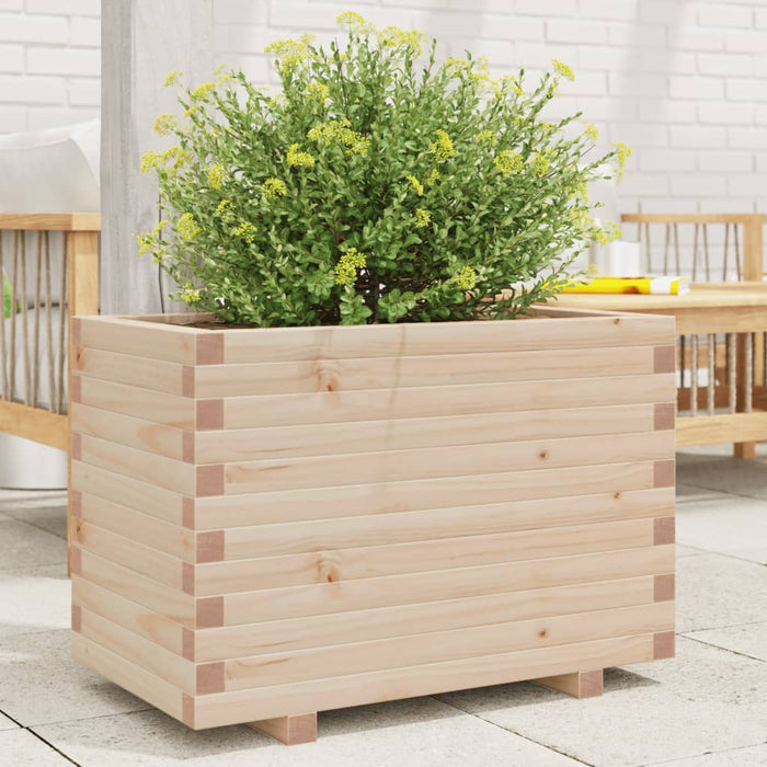 vidaXL Garden Planter 70x40x49.5 cm Solid Wood Pine