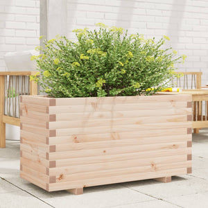 vidaXL Garden Planter 90x40x49.5 cm Solid Wood Pine