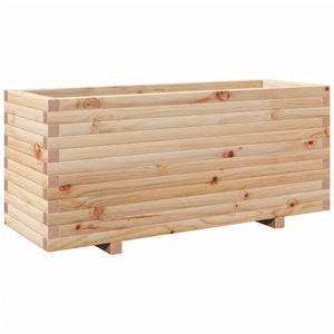 vidaXL Garden Planter 110x40x49.5 cm Solid Wood Pine