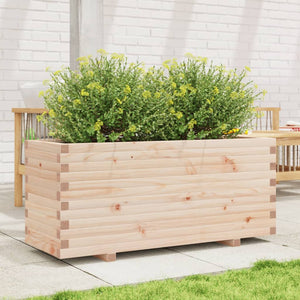 vidaXL Garden Planter 110x40x49.5 cm Solid Wood Pine