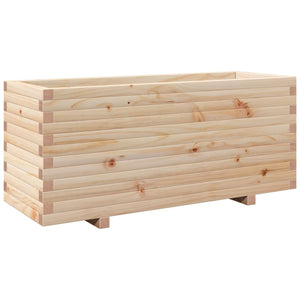 vidaXL Garden Planter 110x40x49.5 cm Solid Wood Pine